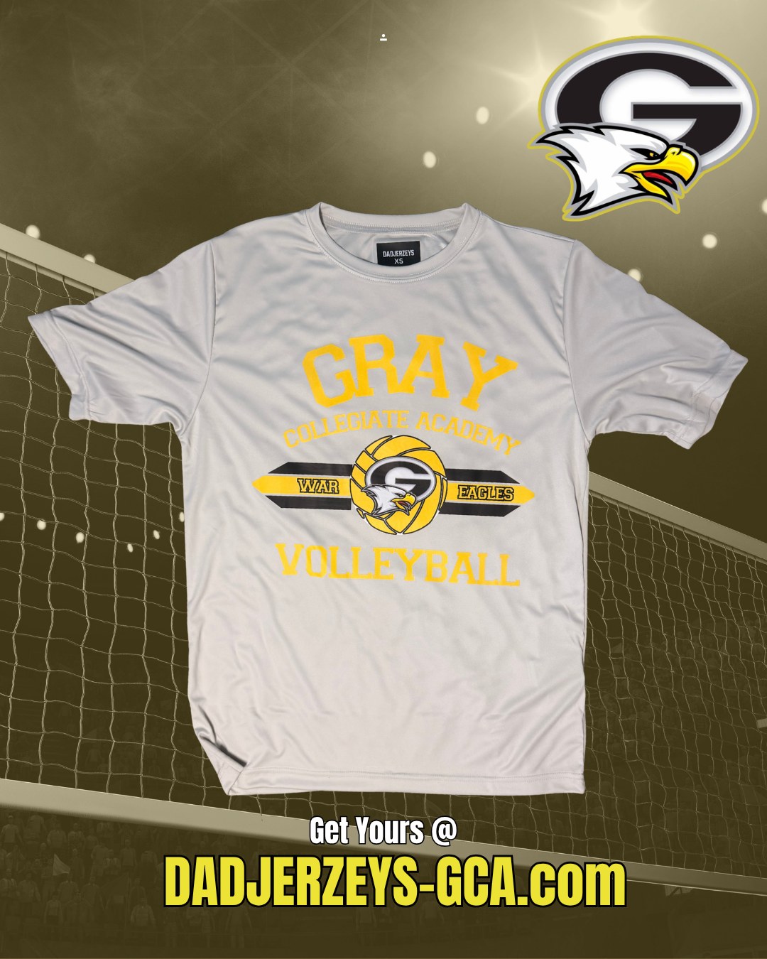 Gray Volleyball gear