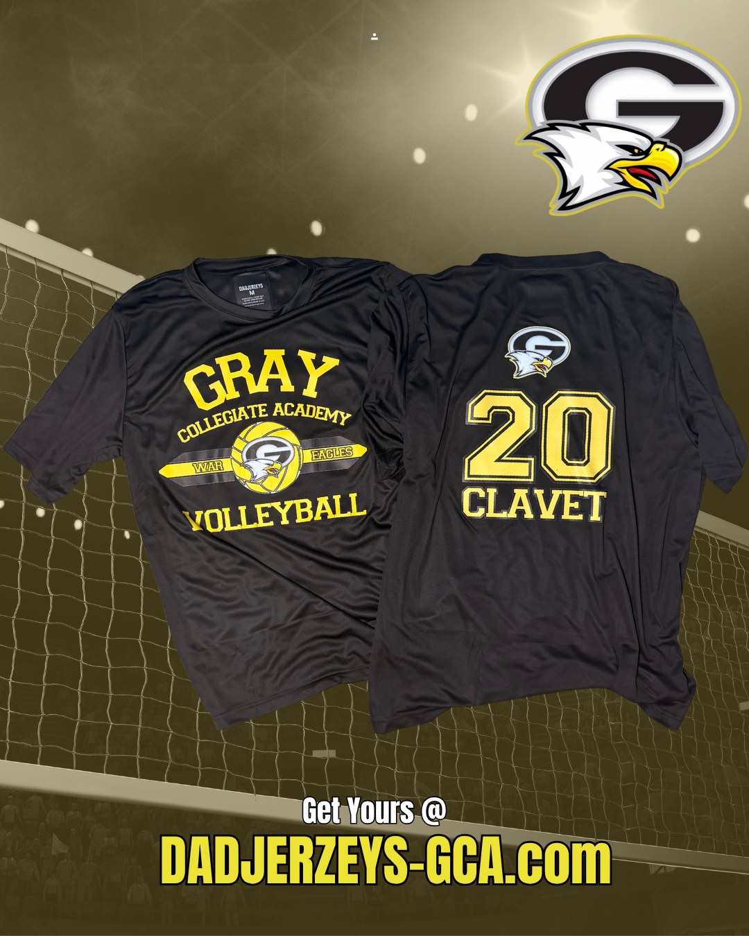 Gray Volleyball gear