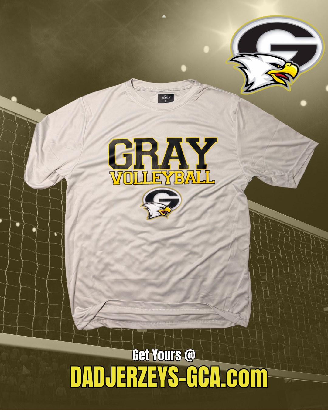 Gray Volleyball gear